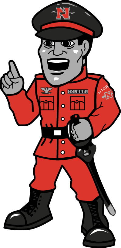 Nicholls State Colonels 2009-Pres Mascot Logo t shirts DIY iron ons